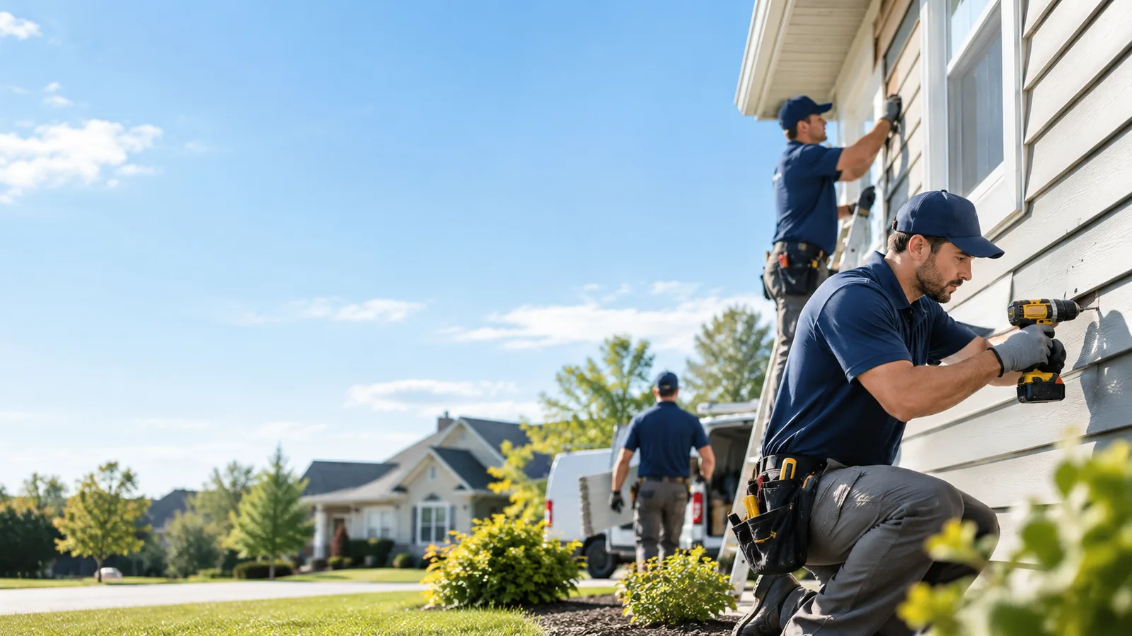 Cracked Siding Repair in Dows, IA